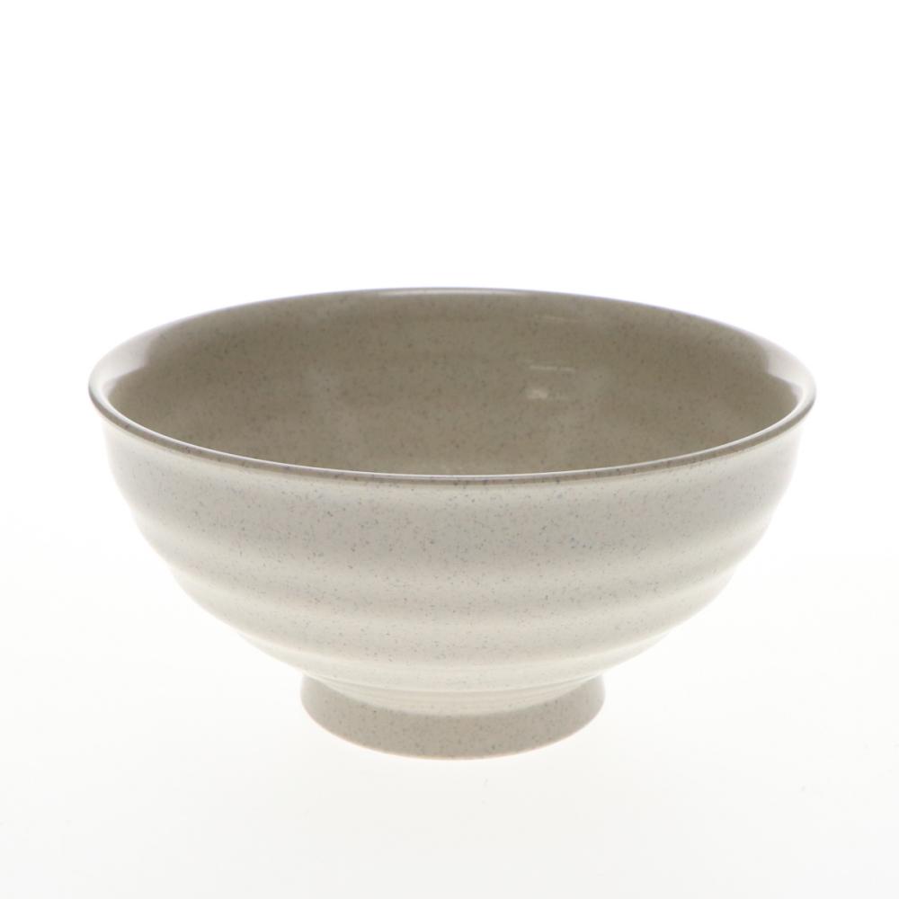 アテーナライフ　撥水抗菌・滑り止め加工　めし椀　白石目