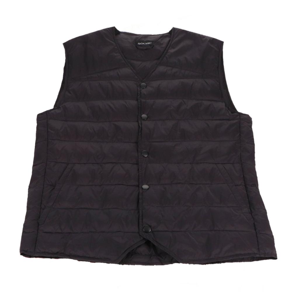 ＳＯＬＶＩＣ（ソルビック）　ハイブリッドダウンベスト　ブラック　Ｌ