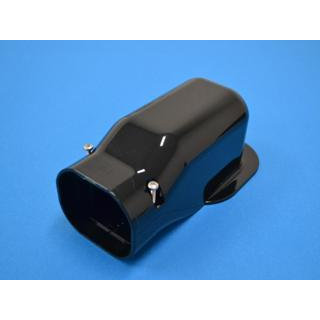 因幡（イナバ）　スリムダクトＬＤ　ウォールコーナー　（壁面取り出し）　５個セット　ブラック　ＬＤＷ７０Ｋ－０５Ｐ