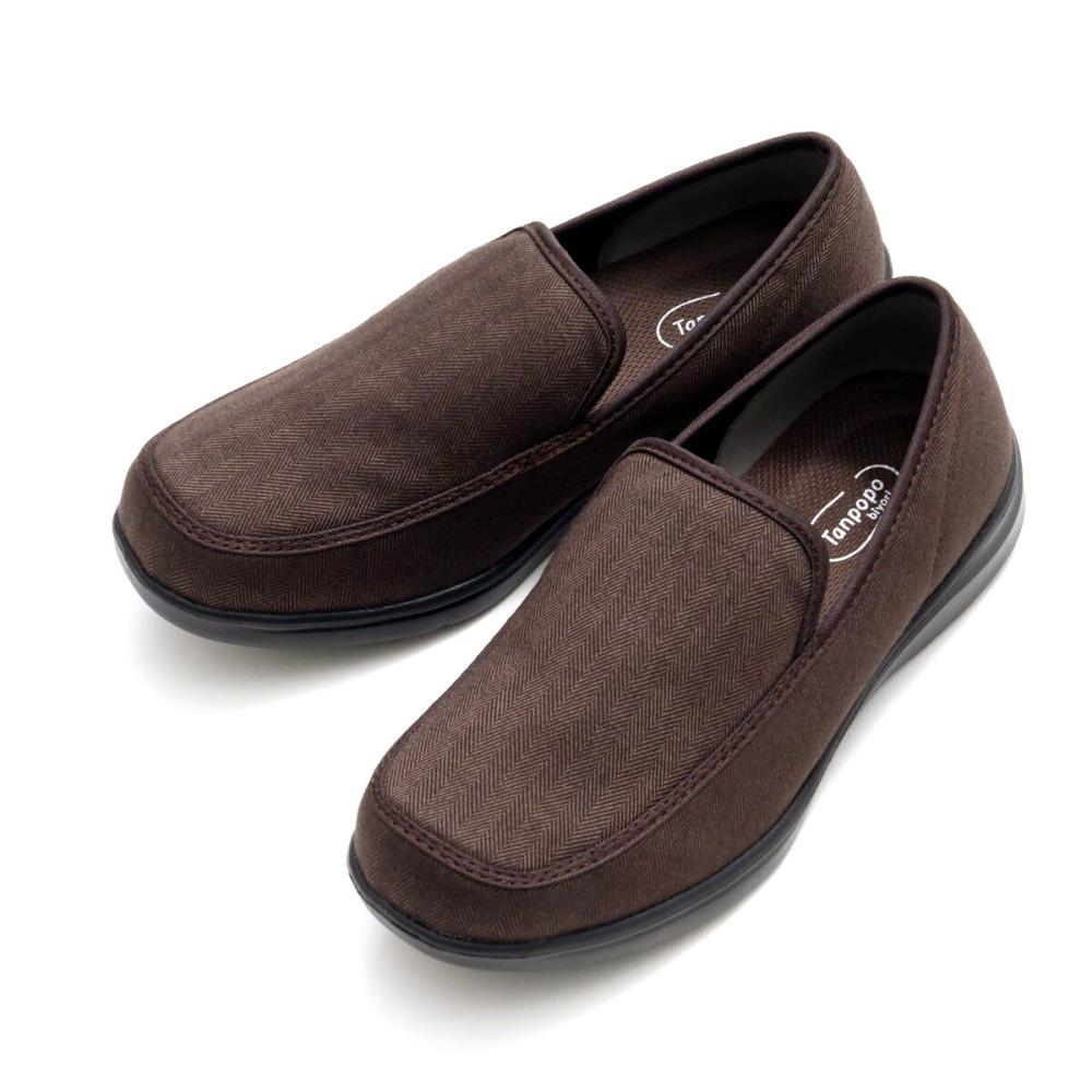 徳武産業　弾むソフトモカシン　ダークブラウン　３Ｌ