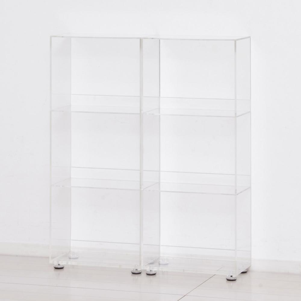 クロシオ　アクリリック薄型コミック収納　２個組　２３３６９