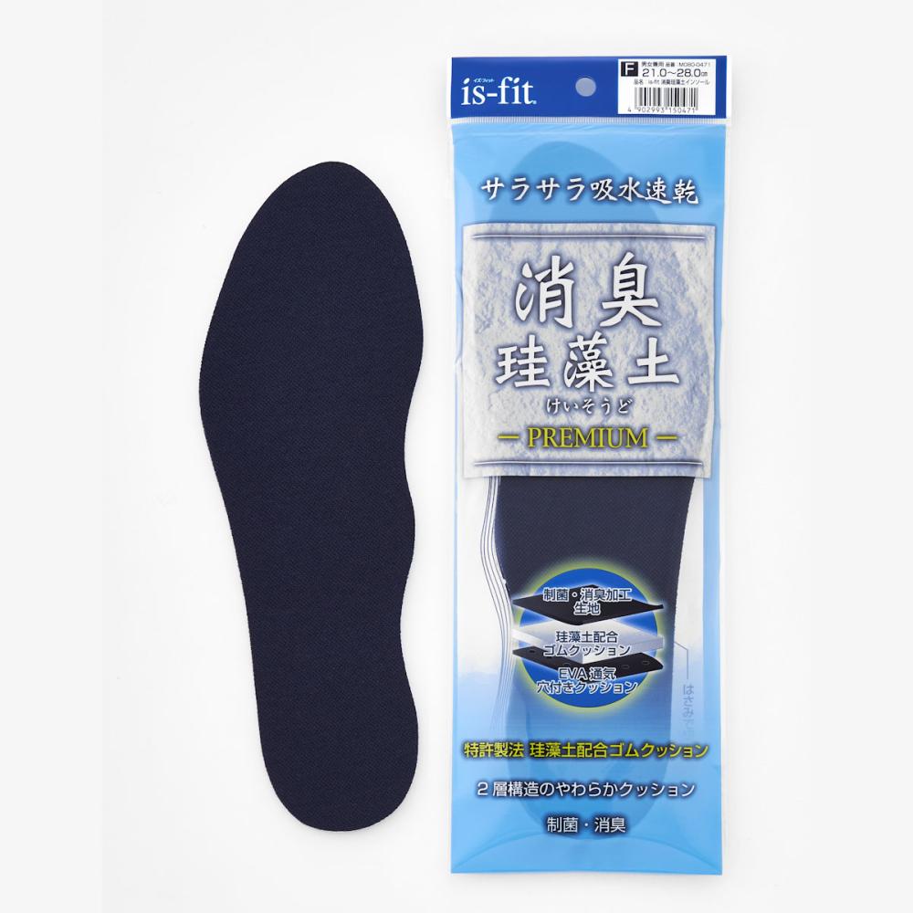 モリト　ｉｓ－ｆｉｔ　消臭珪藻土プレミアムインソール