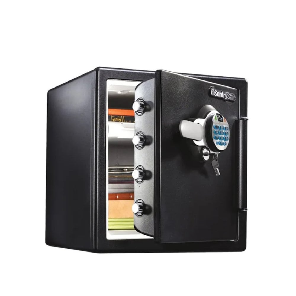 セントリー　耐火・耐水金庫　指紋認証式　ＪＦＷ１２３ＢＴＬ【設置費込み】