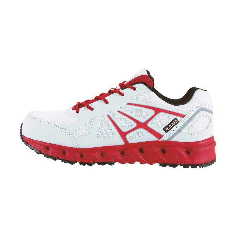 ジーベック　セフティーシューズ　ホワイト　２６．５ｃｍ　８５１４２