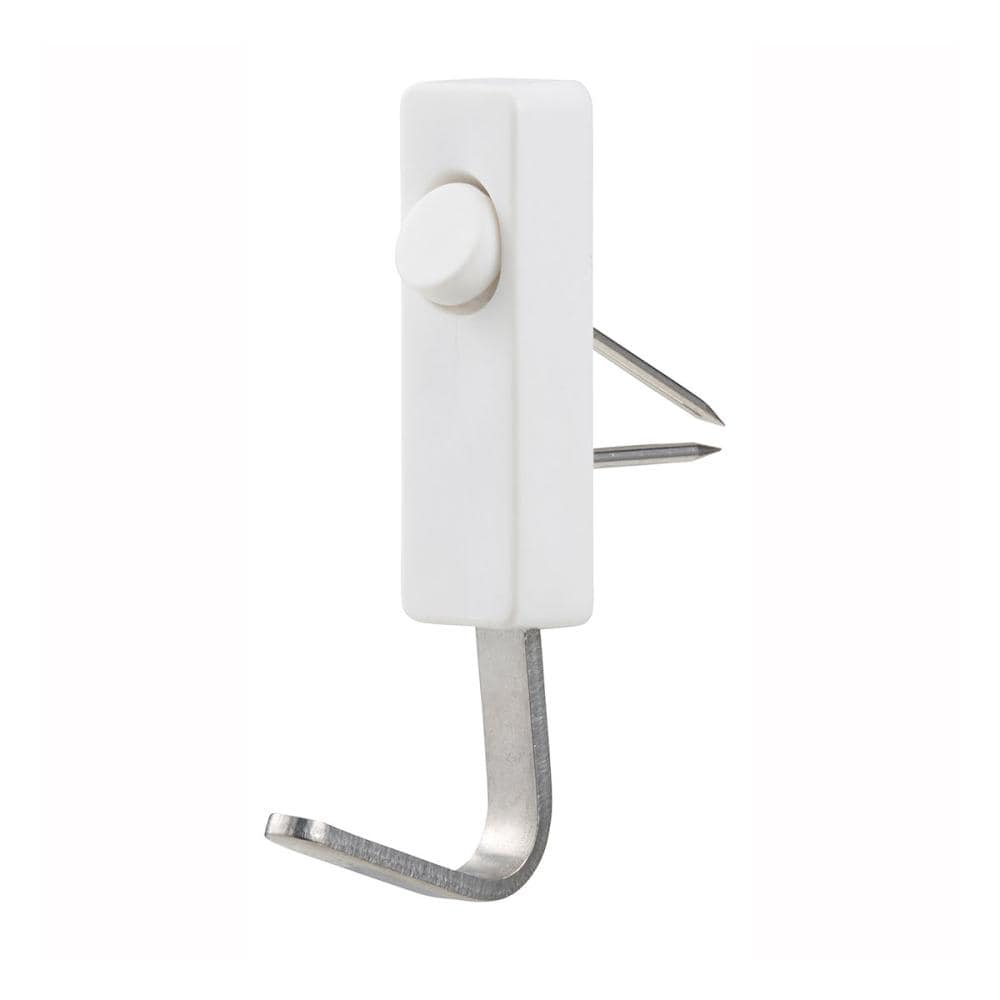 レック　ダブルピンフック　ホワイト　３個入り