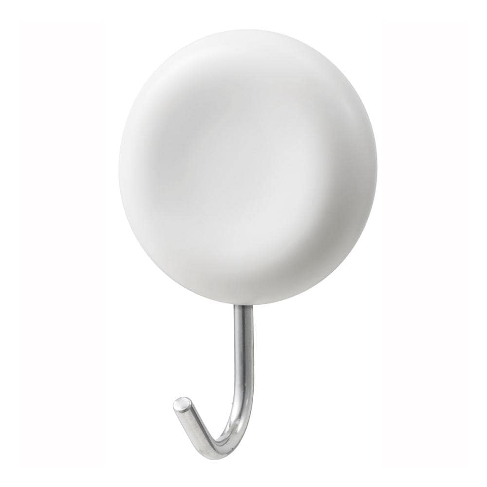 レック　マグネットツールフック　丸　ホワイト　２個入り