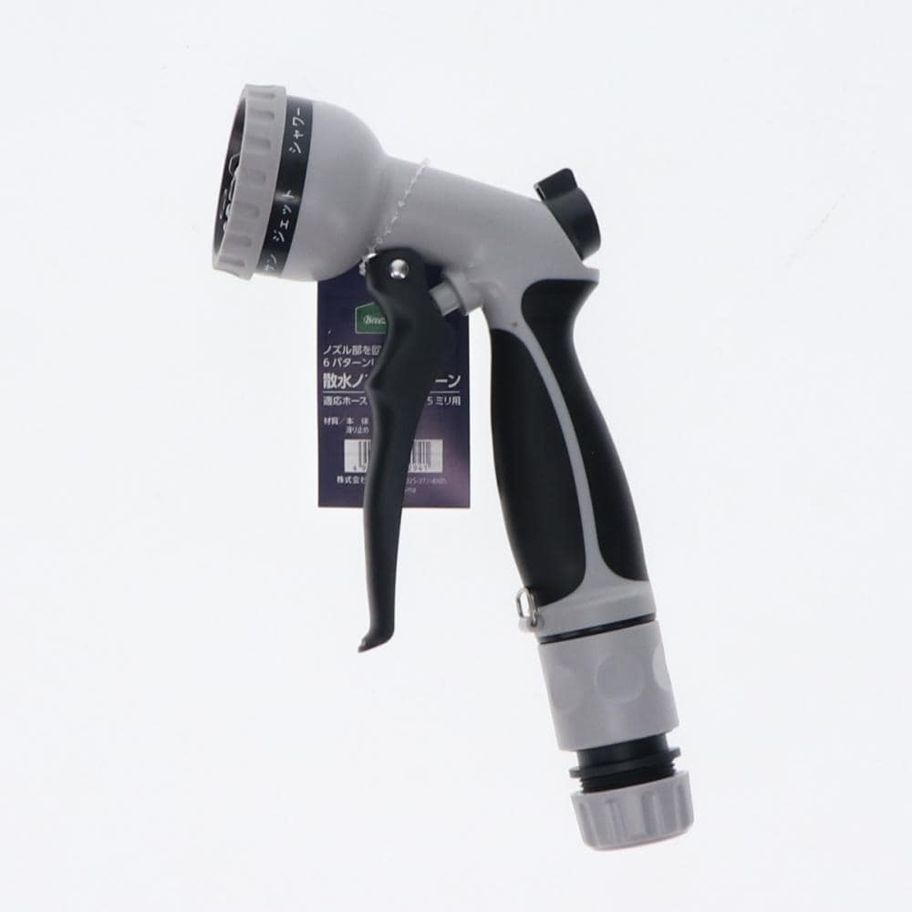 Ｂｒｅｅｚｙ　Ｇｒｅｅｎ　散水ノズル　６パタ－ン　内径１２～１５ｍｍ用