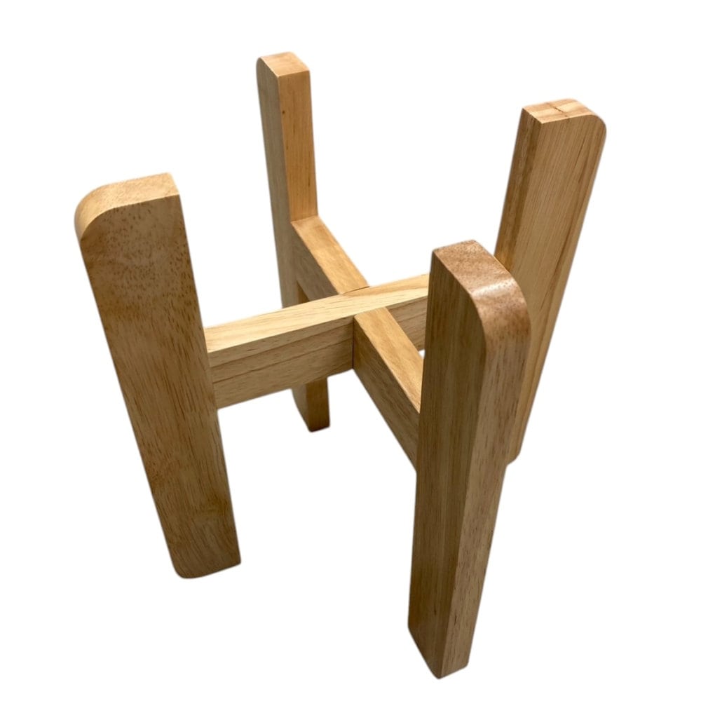 Ｂｒｅｅｚｙ　Ｇｒｅｅｎ　木製ポットスタンド　ＳＳ　１３ｃｍポット用