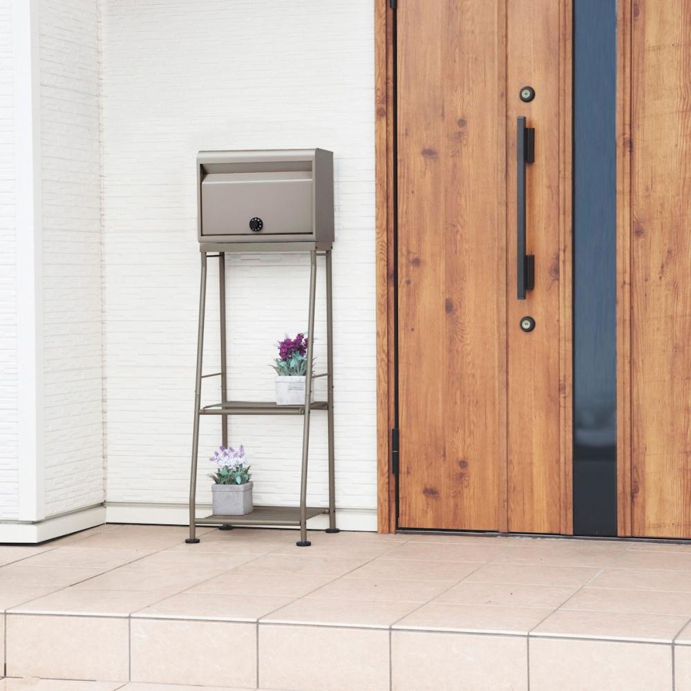 グリーンライフ　ポストスタンドセット　チタングレー　ＰＳ０４ＦＨ５０Ｄ（ＴＧＹ）