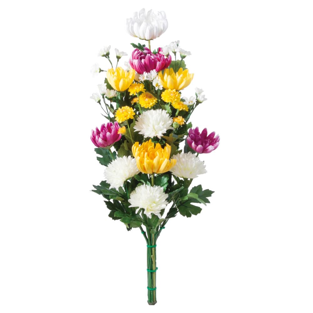 手組供花キクＳ２　【大型造花仏花】