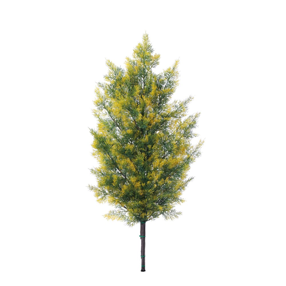 手組供花黄金ヒバＭ　【大型造花葉物】