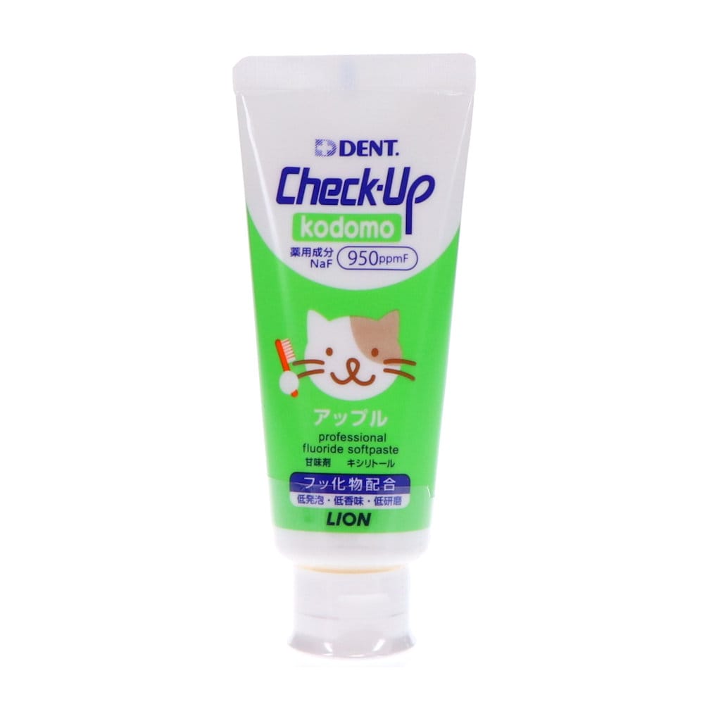 ライオン　チェックアップ　コドモハミガキ　アップル　６０ｇ