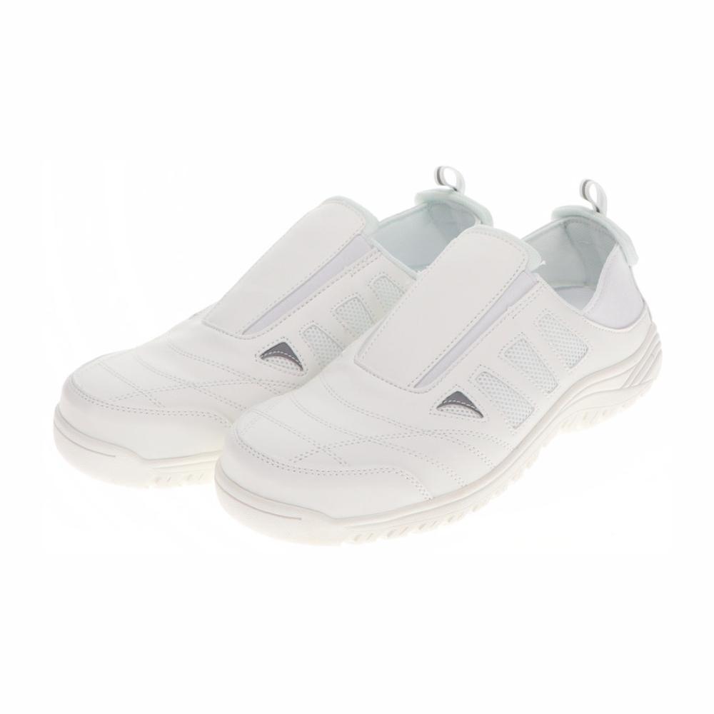 你的品牌名　カカトが踏める軽量セーフティーシューズ　ホワイト　２６．５ｃｍ