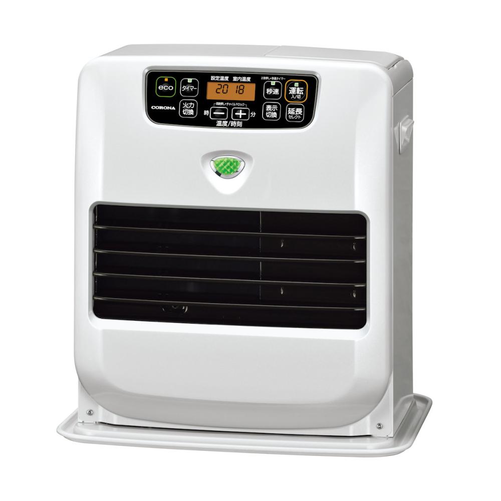 【限定商品】コロナ　石油ファンヒーター　木造９畳　パールホワイト　ＫＣＦ－３２２３Ｙ（Ｗ）