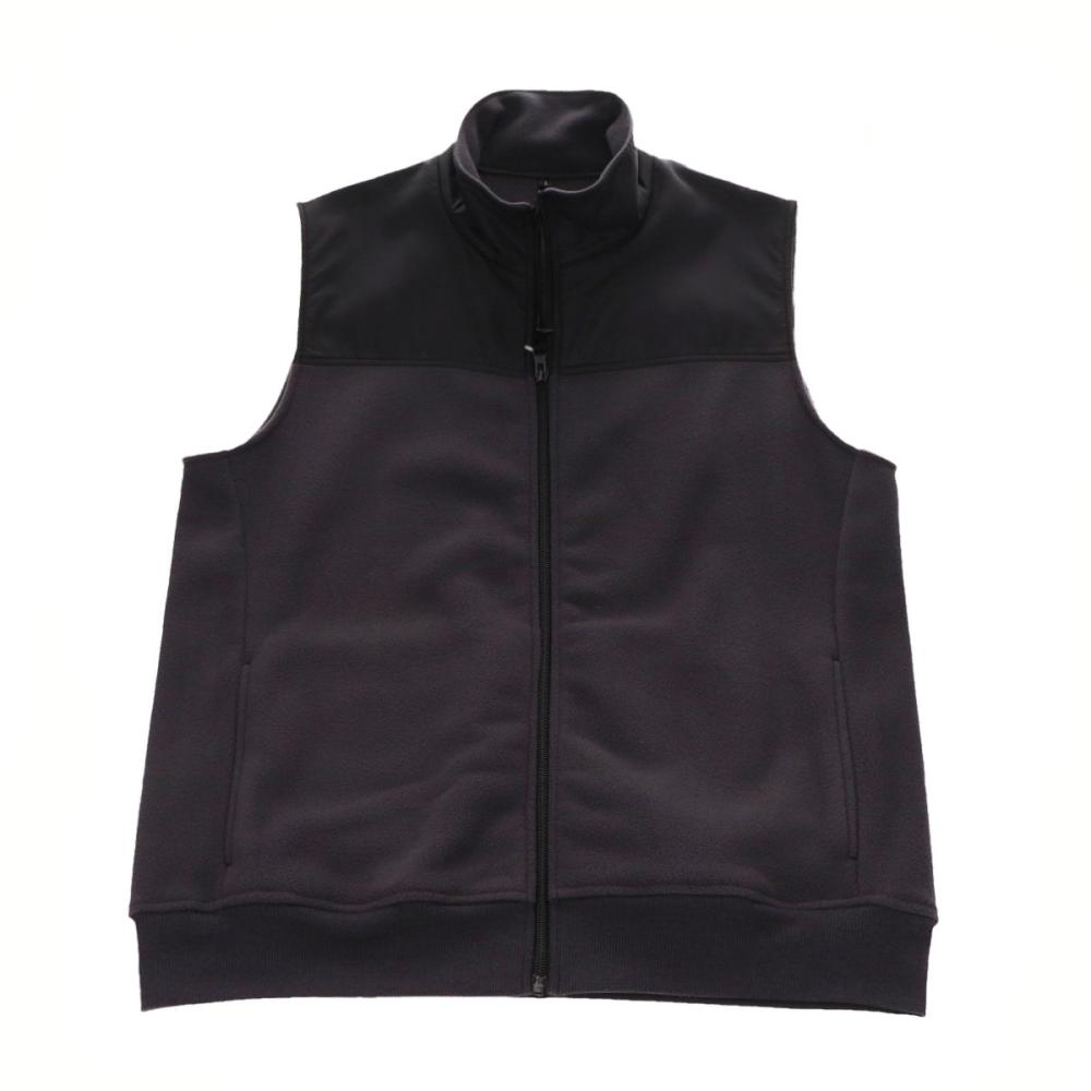 マイクロフリースベスト　チャコール　Ｍ　Ｋ２３