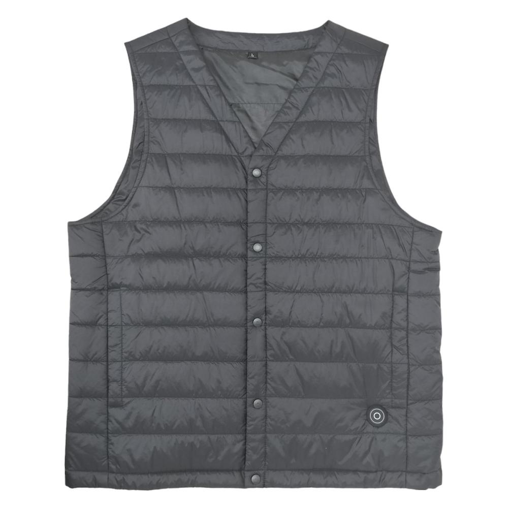 ヒーター付きインナーベスト　ブラック　Ｍ　Ｋ２３