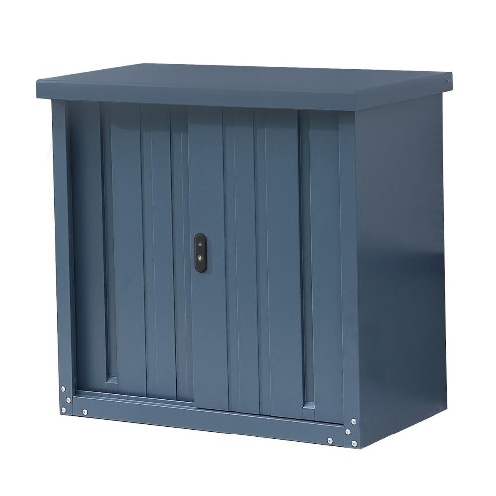 Ｋ＋ＢＵＩＬＤ　デザイン収納庫　ネイビーブルー　ＫＭ－８０４５８０ＸＢ