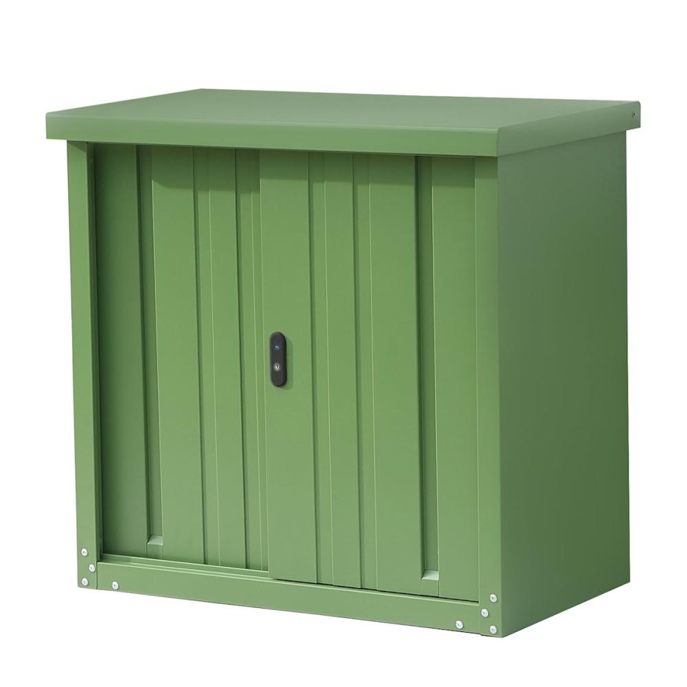 Ｋ＋ＢＵＩＬＤ　デザイン収納庫　レトログリーン　ＫＭ－８０４５８０ＸＧ