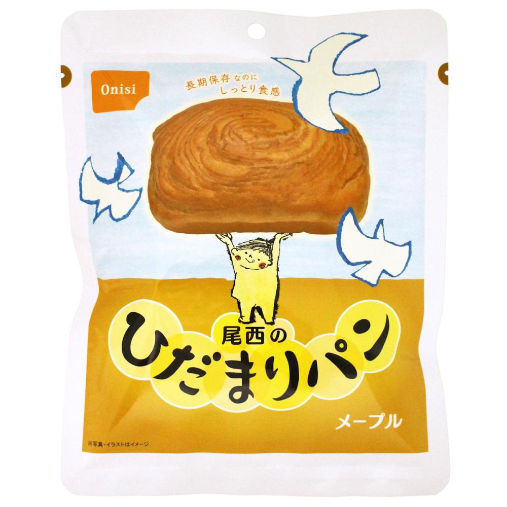 尾西食品　尾西のひだまりパン　メープル　７０ｇ