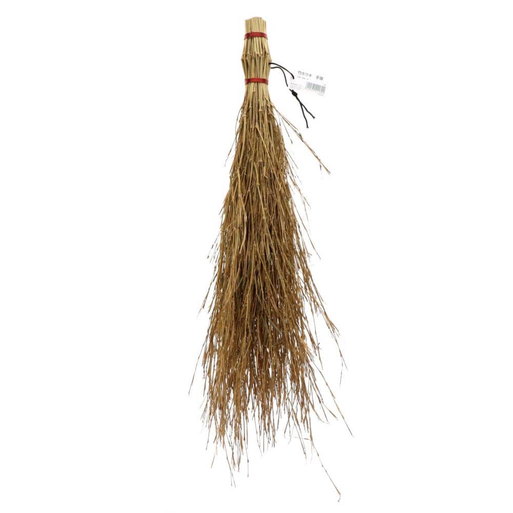 Ｂｒｅｅｚｙ　Ｇｒｅｅｎ　竹ホウキ　手箒