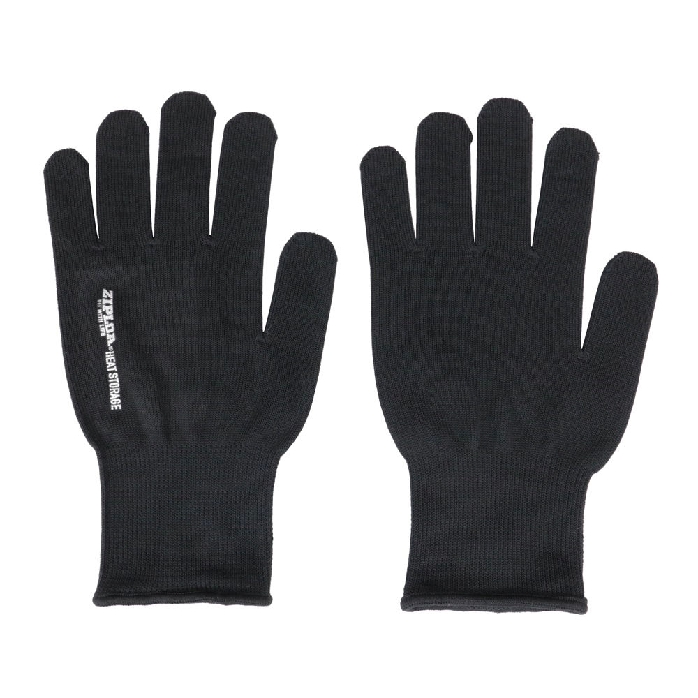 コーコス信岡　蓄熱インナーグローブ　ブラック　Ｍ　Ｎ３５６９