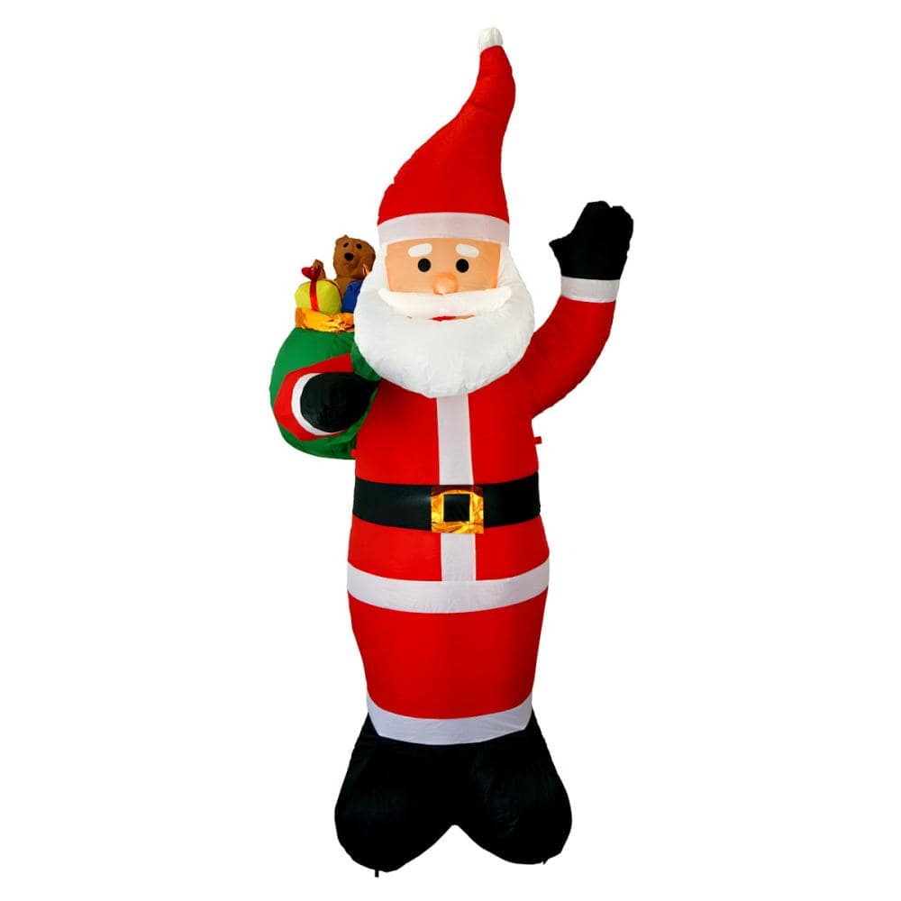 友愛玩具　クリスマス用品　エアーディスプレイ　スマイルサンタ　２１０ｃｍ