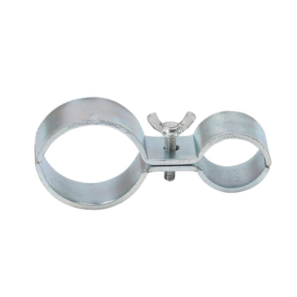 你的品牌名　アメリカンフェンス　連結金具　シルバー　単管用　３１．８－４８．６ｍｍ　２個入り