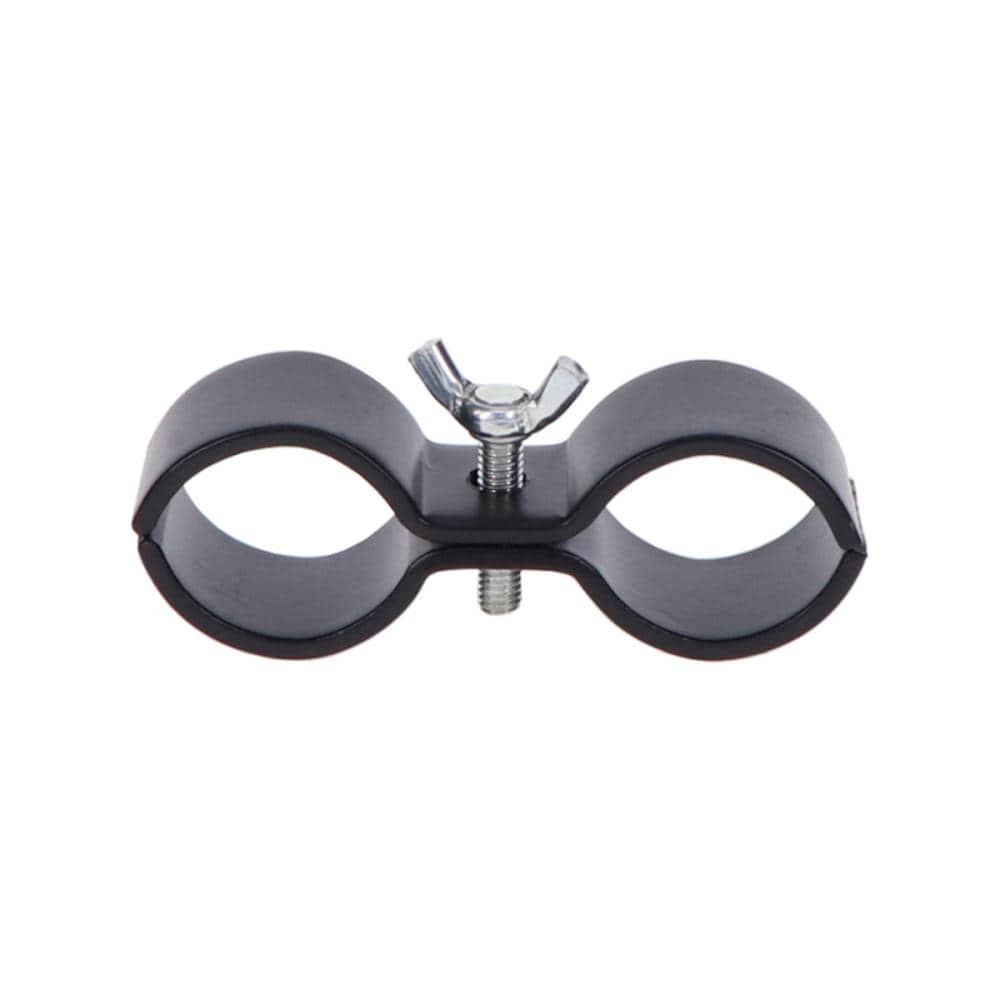 你的品牌名　アメリカンフェンス　連結金具　フェンススタンド用　ブラック　２個入り　３１．８－３１．８ｍｍ