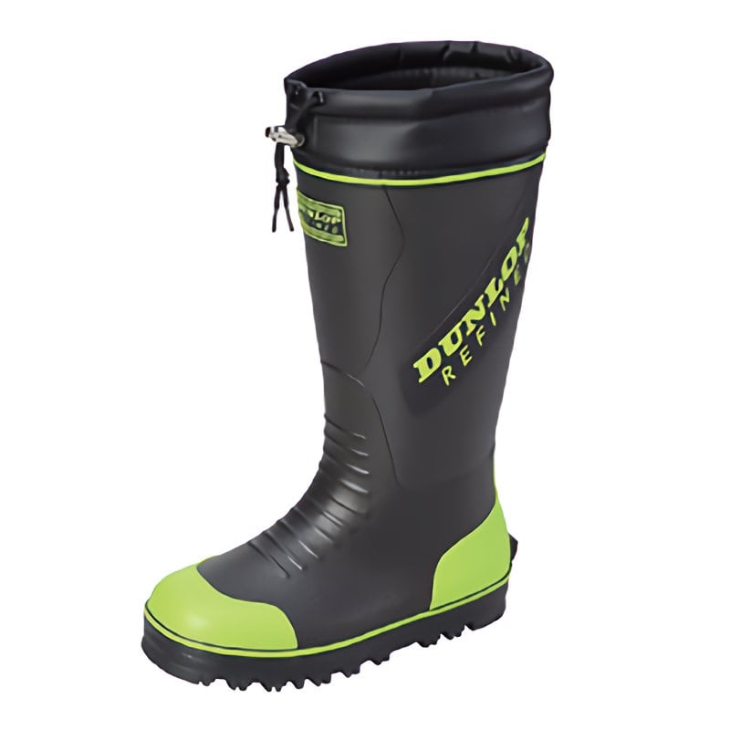 ダンロップ　紳士防寒ウレタン長靴　リファインド　ライム　ＸＬ　２８～２８．５ｃｍ　Ｂ０８０４