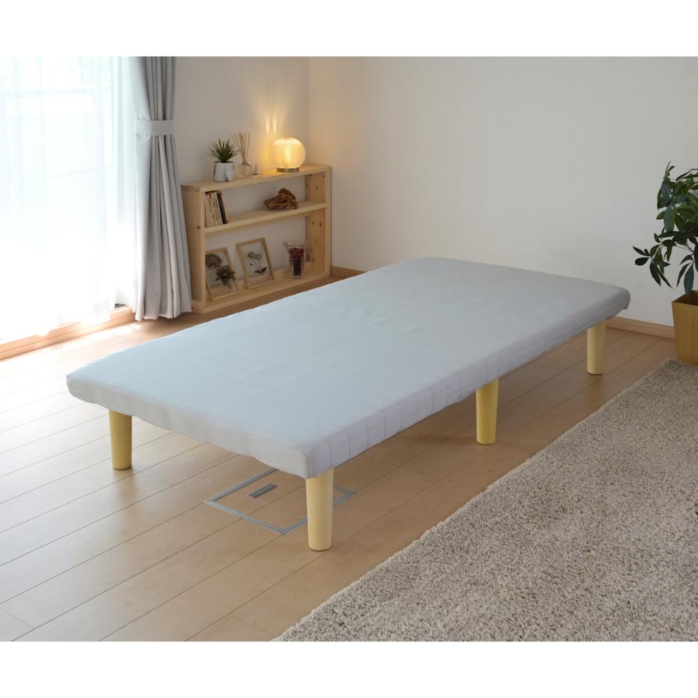 ＹＡＭＡＺＥＮ（山善）　脚付きウレタンマットレス　シングル　ＳＡＭ－９７１９５ＵＨ（ＬＧＹ）