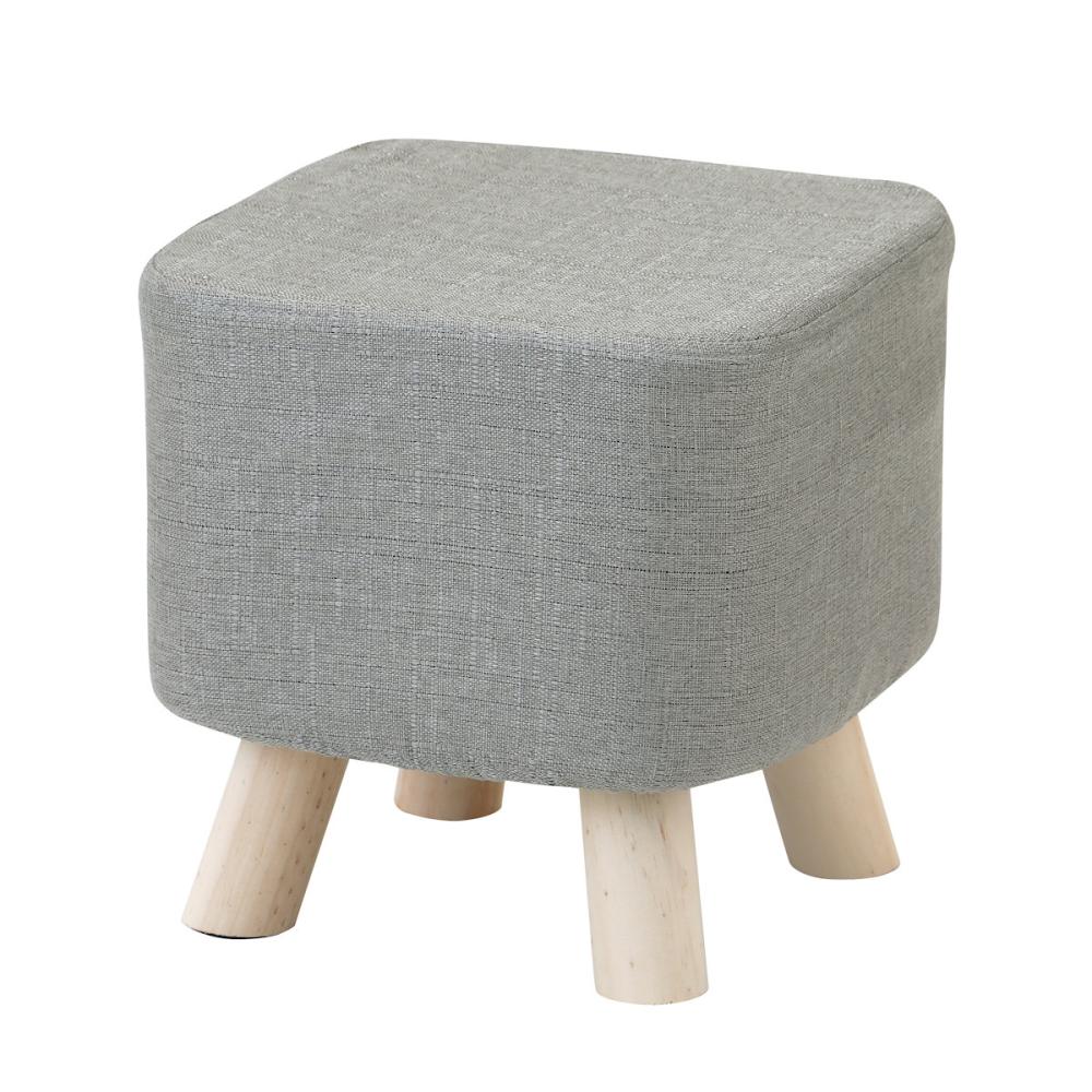 アテーナライフ　ミニファブリックスツール　グレー