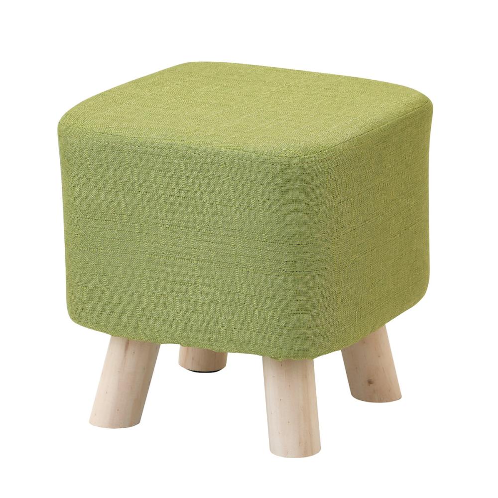 アテーナライフ　ミニファブリックスツール　グリーン