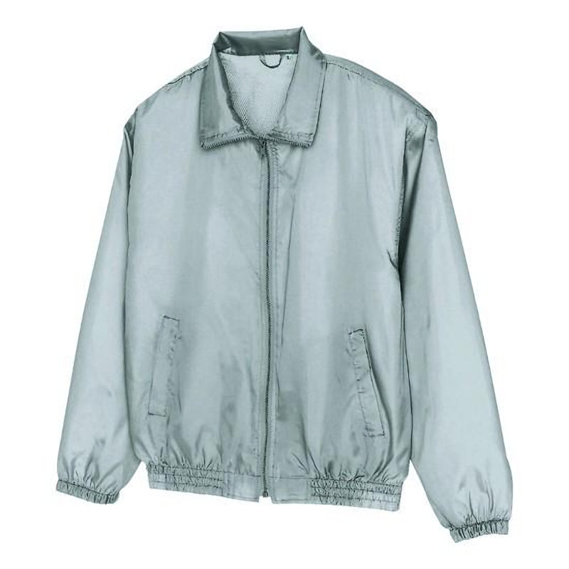 アイトス　裏メッシュカラーブルゾン　男女兼用　シルバー　Ｍ　５０１０２