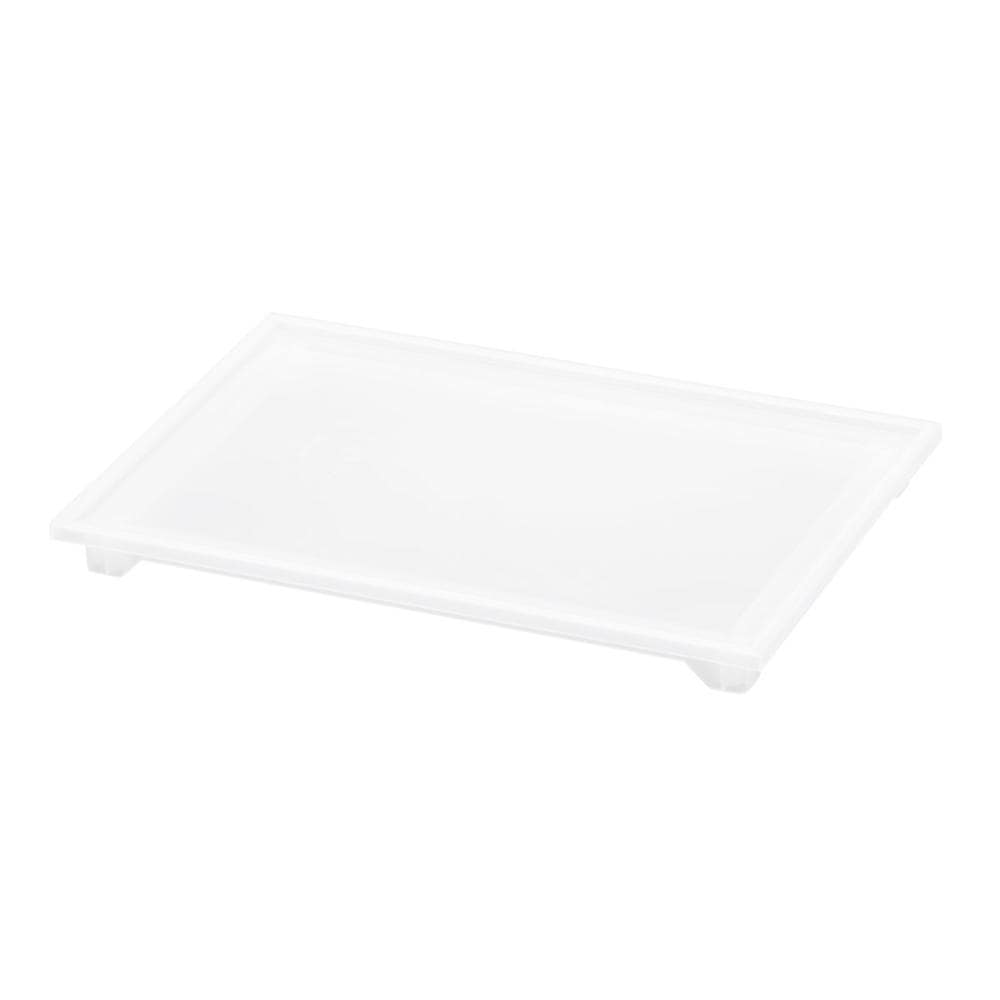 アテーナライフ　すっきり収納インボックス　レギュラー・横型用フタ・トレー　クリア