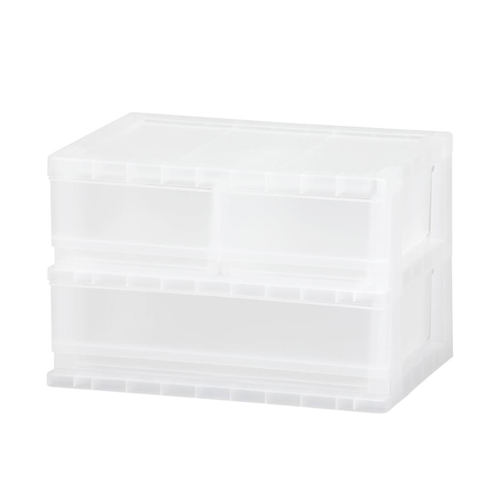 アテーナライフ　すっきり収納インボックス引出し　３引出し　クリア