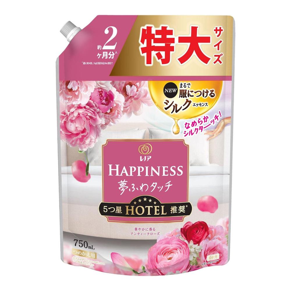 Ｐ＆Ｇ　レノアハピネス　夢ふわタッチ　アンティークローズの香り　詰め替え用　特大　７５０ｍＬ