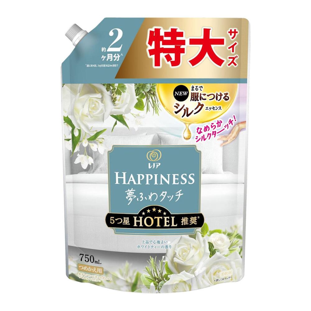 Ｐ＆Ｇ　レノアハピネス　夢ふわタッチ　ホワイトティーの香り　詰め替え用　特大　７５０ｍＬ