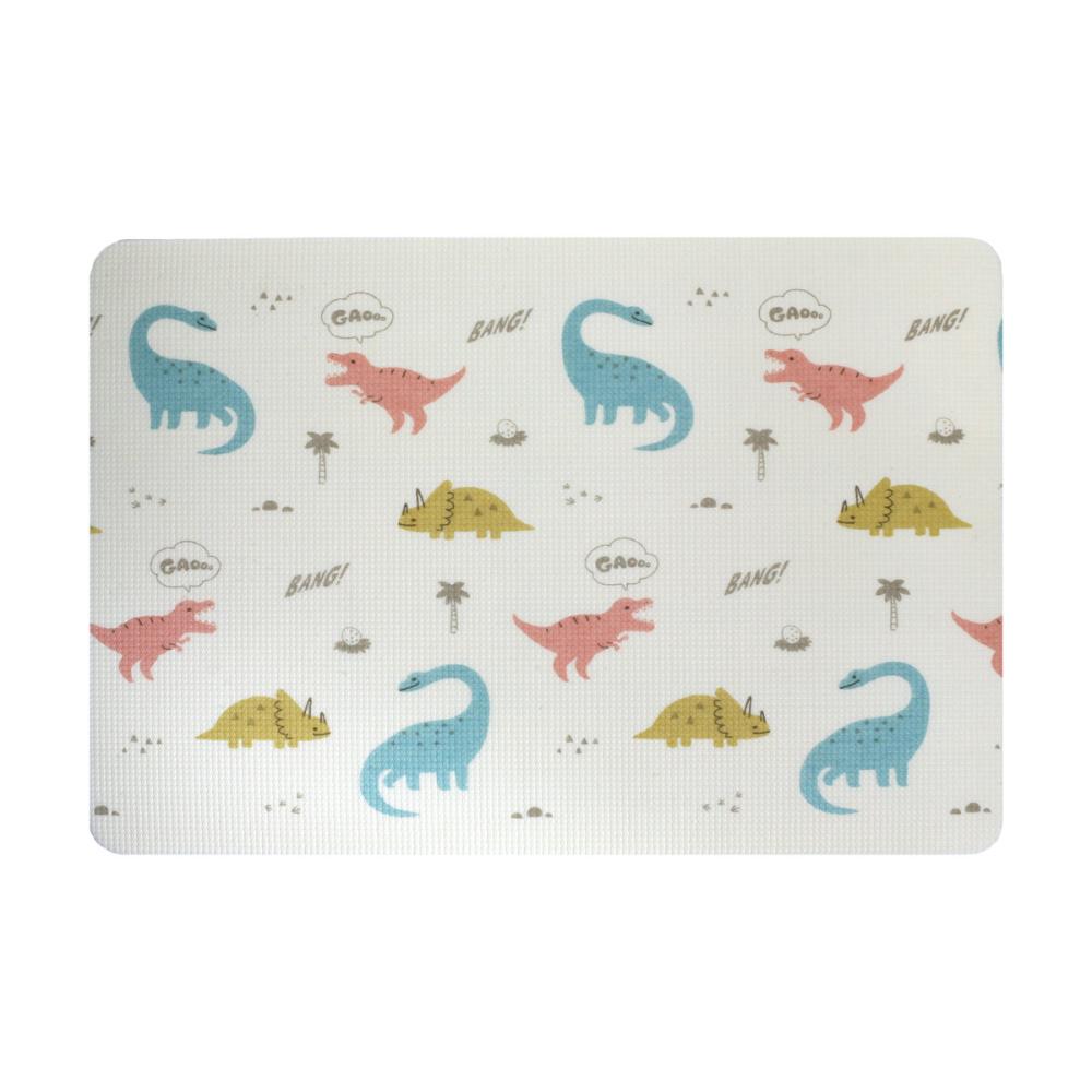 防カビ加工でいつも清潔なマット　恐竜