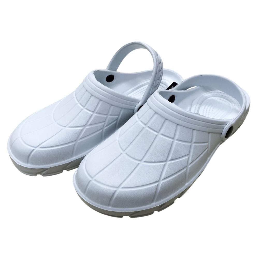 Ｋ＋ＷＯＲＫＳ　防滑ワークサンダル　ホワイト　Ｌ（２５．５～２６ｃｍ）