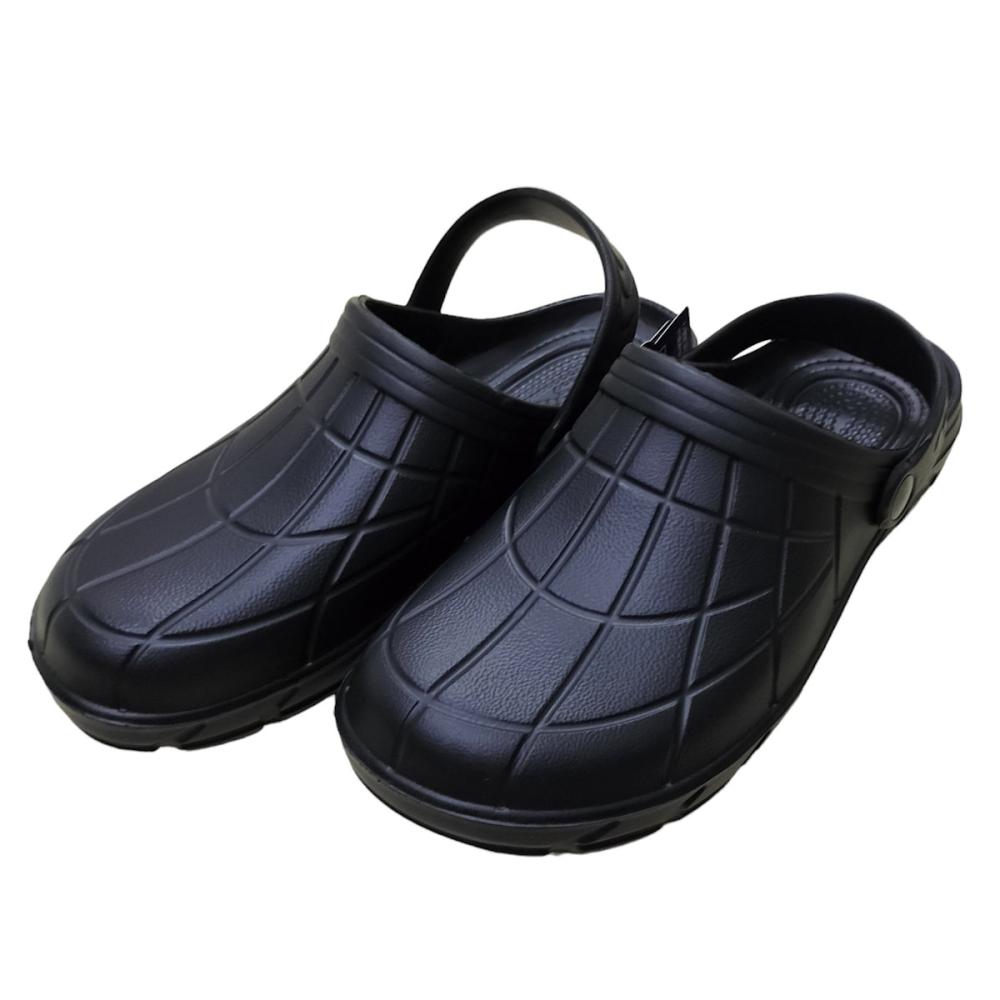 Ｋ＋ＷＯＲＫＳ　防滑ワークサンダル　ブラック　ＬＬ（２６．５～２７ｃｍ）