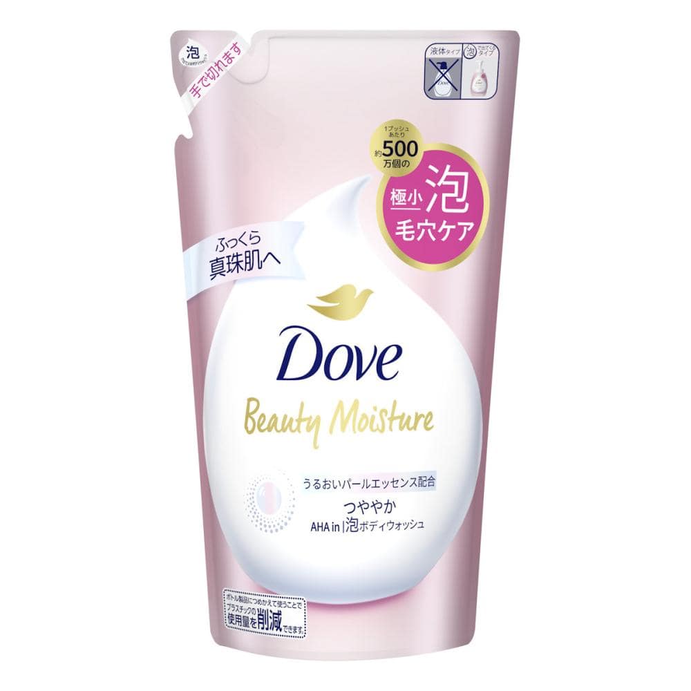 ユニリーバ　ダヴ　ビューティーモイスチャー　泡ボディソープ　つややか　詰め替え用　４３０ｇ