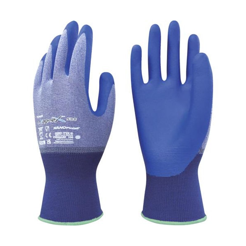 東和コーポレーション　ニトリル背抜き手袋　ＭａｇｎｅＸ　７／Ｓサイズ