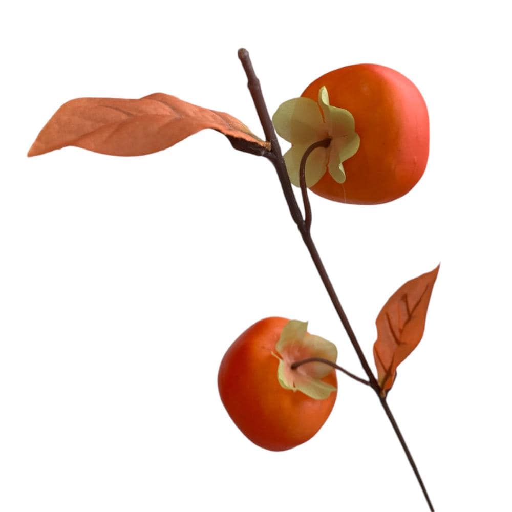 造花　カキ　オレンジ　ＦＳ－９３１２