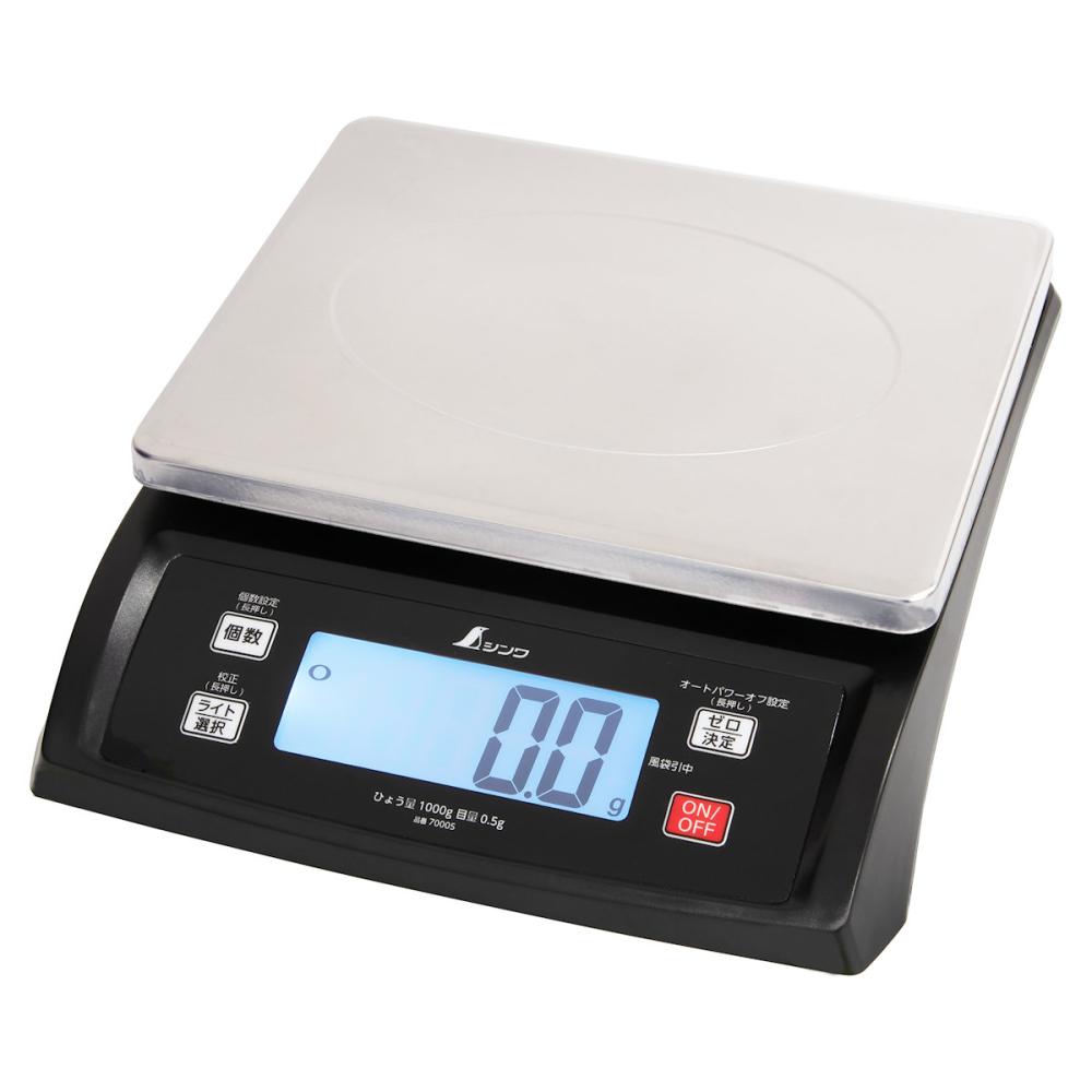 シンワ測定　デジタルはかり　ＳＤ　１０００ｇ　取引証明以外用　７０００５