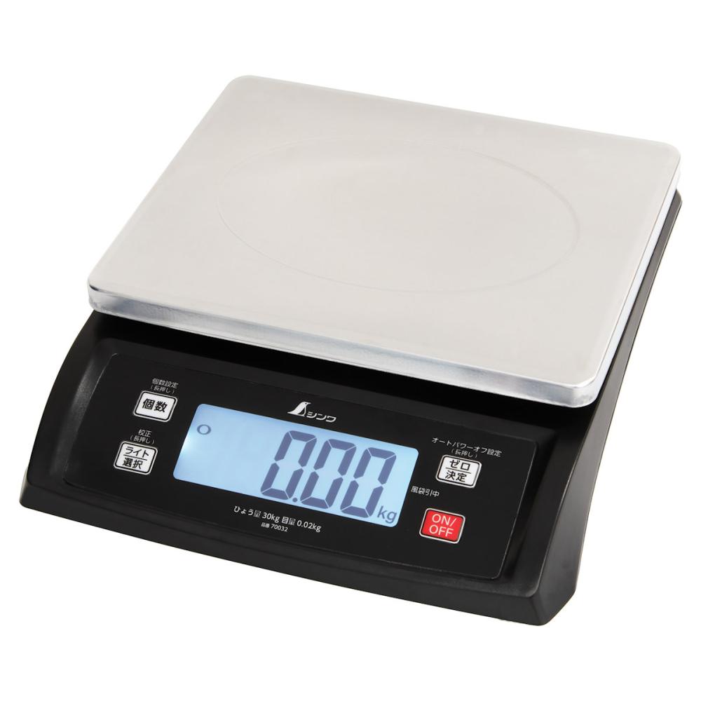 シンワ測定　デジタルはかり　ＳＤ　３０ｋｇ　取引証明以外用　７００３２