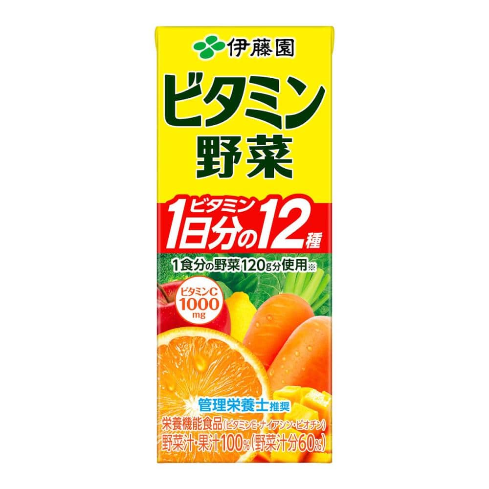 伊藤園　ビタミン野菜　紙パック　２００ｍＬ