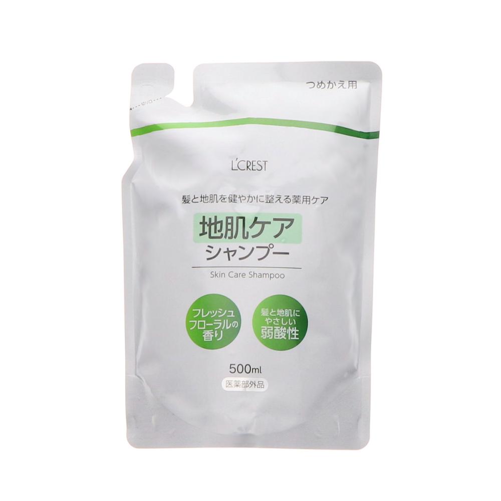 Ｌ’ＣＲＥＳＴ（ルクレスト）　地肌ケアシャンプー　詰替用　５００ｍＬ