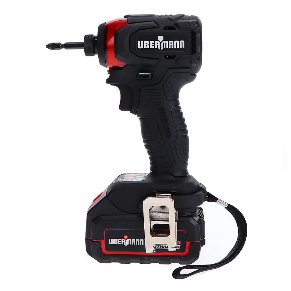 ＵＢＥＲＭＡＮＮ（ウーバマン）　１８Ｖインパクトドライバー　５．０Ａｈ電池パック・充電器セット　ＵＢ１８ＶＩＤ２５０ＢＰＣＧ