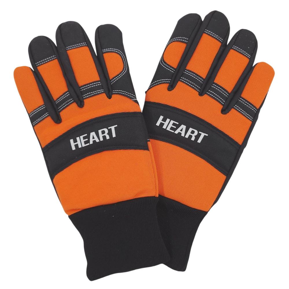 ＨＥＡＲＴ　極　振動軽減チェーンソー用グローブ　フリーサイズ（Ｍ～Ｌ相当）