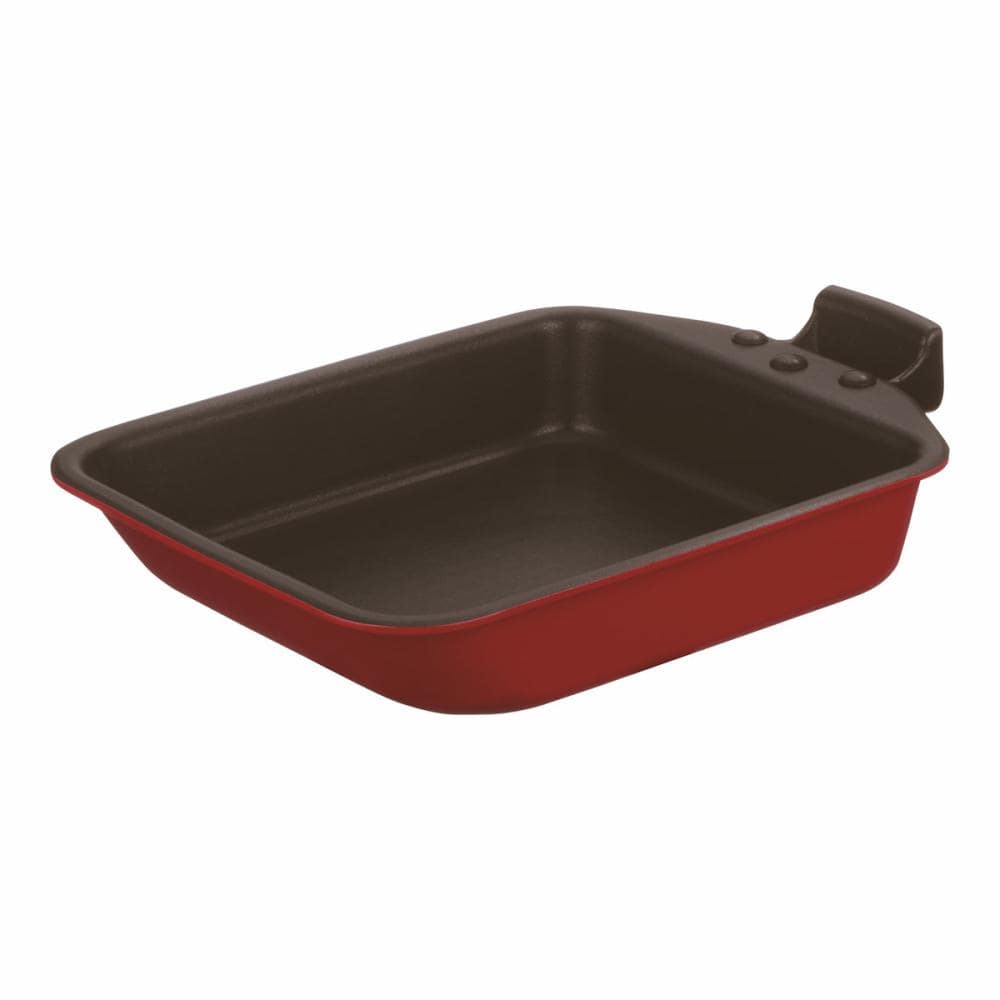 サーモス　デュラブルシリーズ　ＩＨ対応　取っ手のとれる玉子焼きフライパン　１５ｃｍ　レッド　ＫＥＡ－０１５　Ｒ